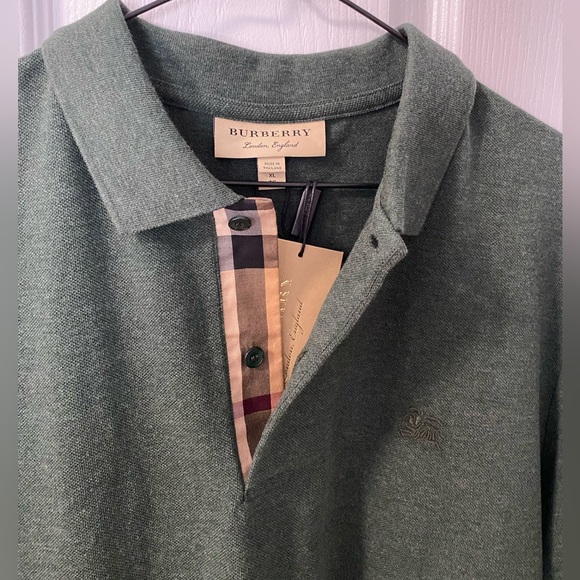 SOLD Brand new Burberry Mens Polo Shirt XL - Picture 3 of 3
